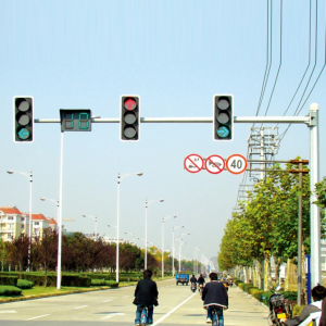 Odlična kakovost Kitajske Opozorilne luči za prometno varnost Rumena utripalka Velikost 300 mm okrogla cestna varnostna utripalka