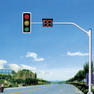 Tvornica za Kinu CE RoHS 200 mm 300 mm 400 mm Upozorenje Tri boje pune kugle Inteligentni LED solarni signalni signalni signalni sistem uključuje tajmer sa strelicom