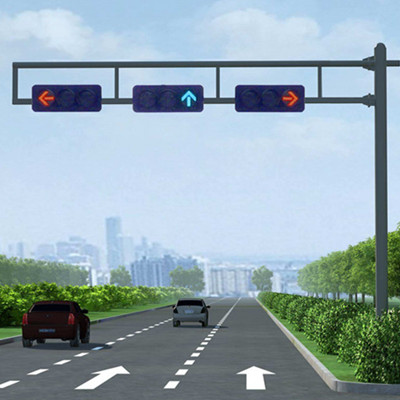 What is the green band of LED traffic lights?