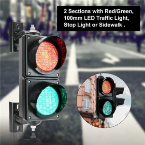 Red Green Stop And Go Light