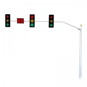 Octagonal Cantilever Signal Lamp Pole