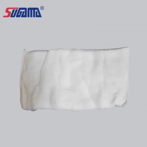 White consumable medical supplies disposable gamgee dressing