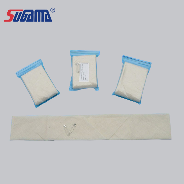 Factory Cheap Hot First Aid Bandage - Disposable medical surgical cotton or non woven fabric triangle bandage  – Superunion Group