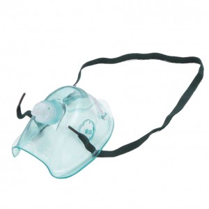 Medical disposable PVC oxygen mask with tubing