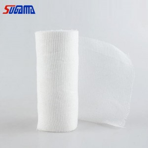 Surgical medical selvage sterile gauze bandage with 100%cotton