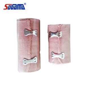 Skin color high elastic compression bandage withlatex or latex free