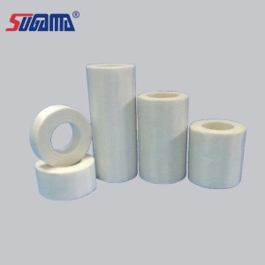 Soft breathable adhesive surgical hot melt glue medical silk tape wholesale