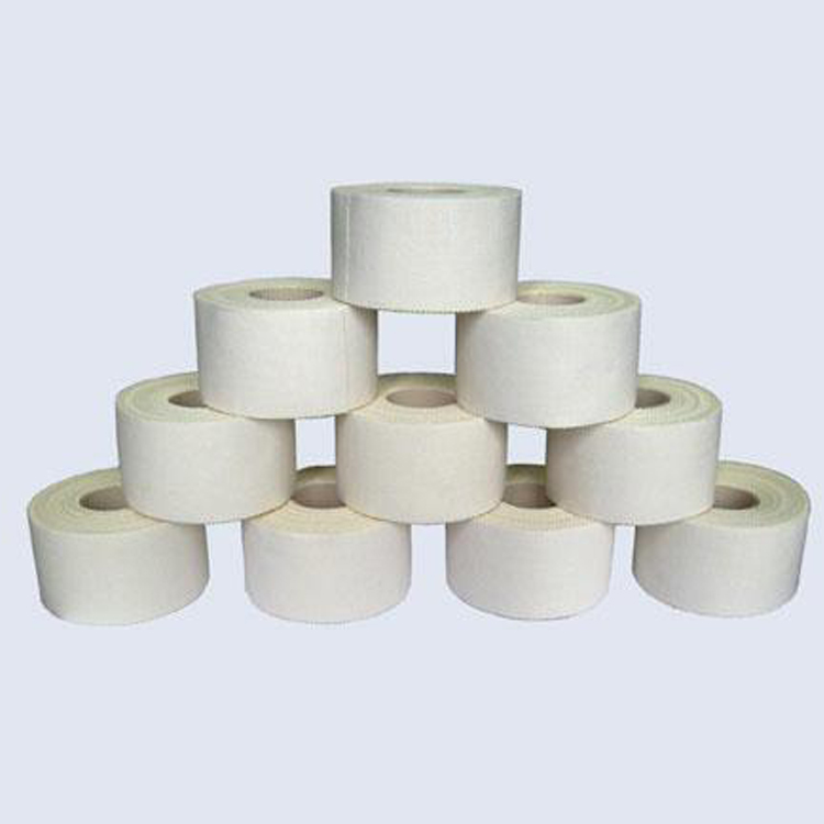 100% cotton latex free waterproof adhesive sport tape roll medical