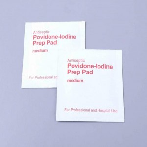 hot sale medical povidone-iodine prep pads