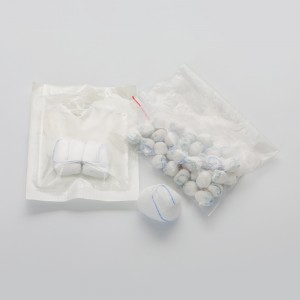 Medicinski proizvodi za jednokratnu upotrebu u bolnici Visoko upijajuća mekoća Kuglice od 100% pamučne gaze