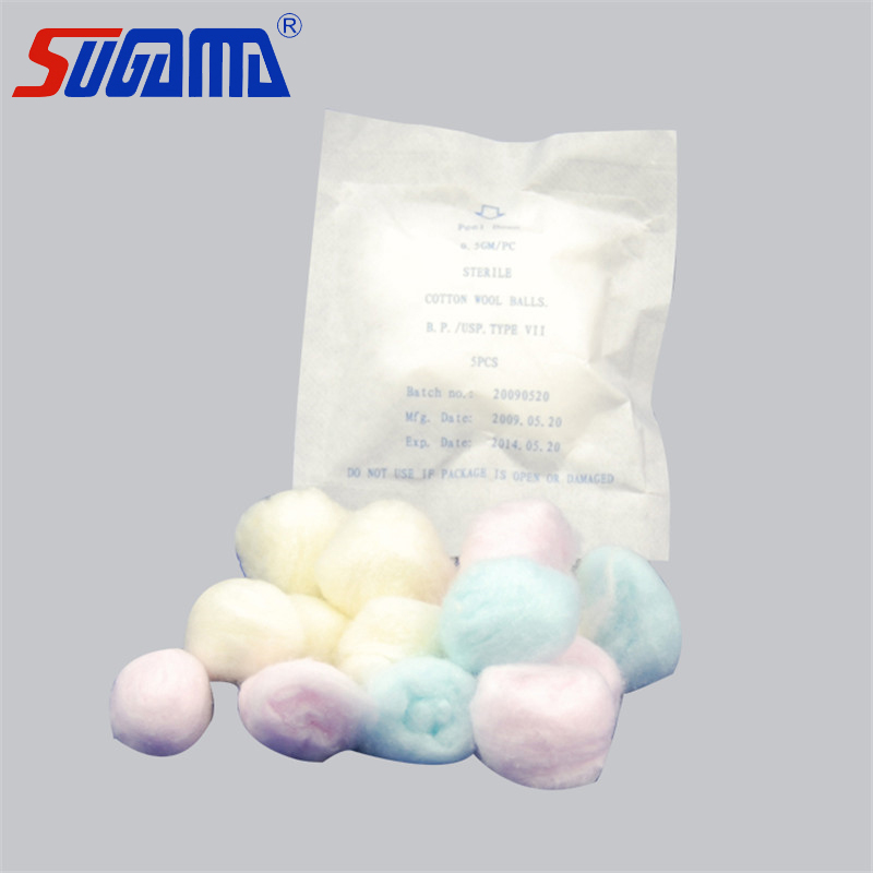 Absorbent Disposable Organic Cotton Balls from China manufacturer - Forlong  Medical