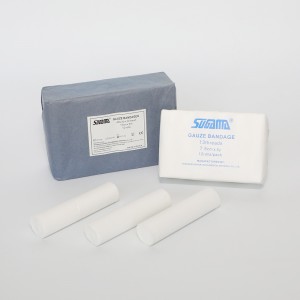 medical non sterile compressed cotton conforming elastic gauze bandages