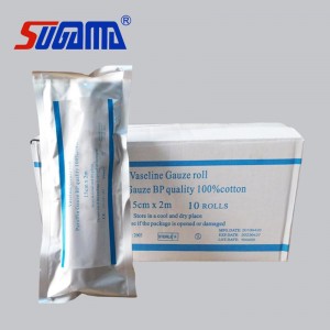 CE Standard Absorbent Medical 100% Pagta Gauze Roll