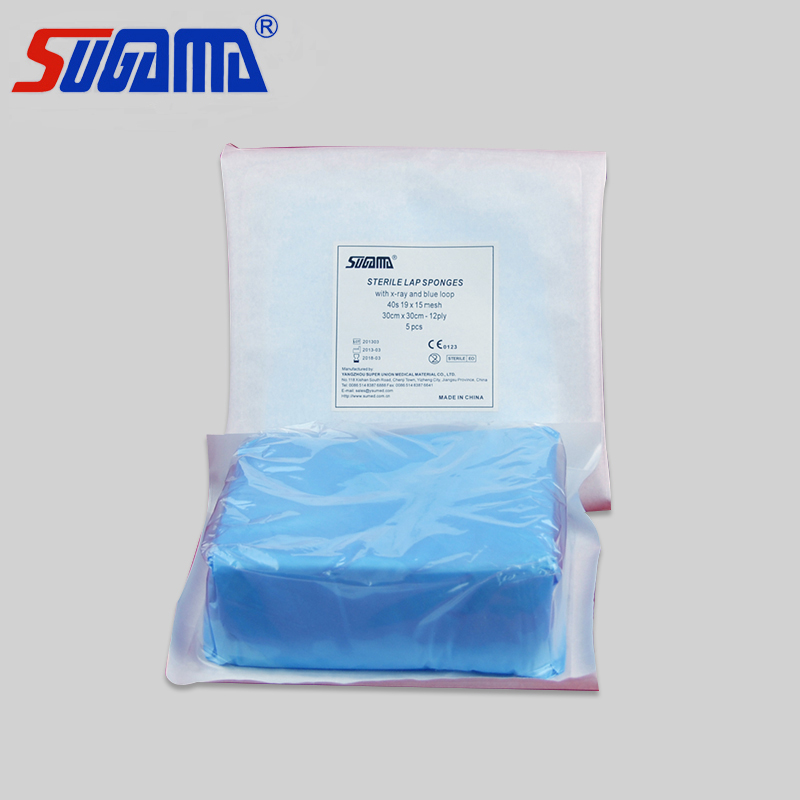 Newly CE Certificate Non-Washed Medical Abdominal Sterile Lap Pad Sponge Featured Image