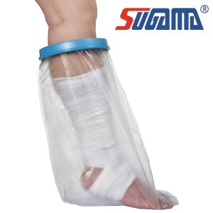 Yaraların günlük bakımı için bandaj alçısının su geçirmez kol el ayak bileği bacak alçı kapağıyla eşleşmesi gerekir