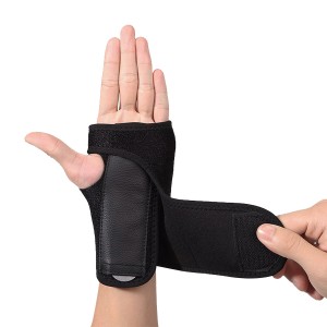 Factory For Wrist Splint For Carpal Tunnel - Breathable Neoprene Wrist Support Brace With Steel Plate  – Senyu