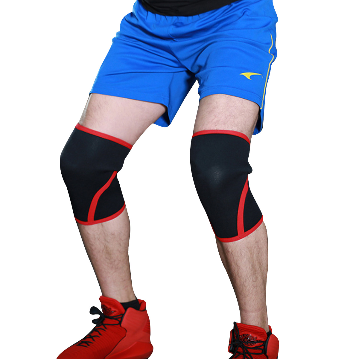 OEM China Basketball Knee Brace - 7mm Running Cycling Compression Knee Pads – Senyu