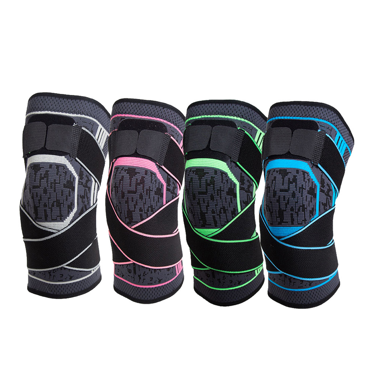 High Quality for Basketball Knee Sleeves -  Custom All-round Compression Nylon Elastic Knee Brace Strap – Senyu