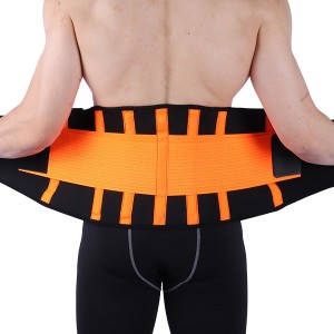 Factory making Waist And Back Support - Custom Logo Men Neoprene Waist Trainer Belt For Gym – Senyu