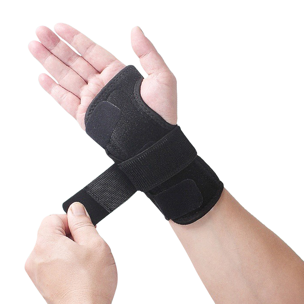 Breathable Medical Fixed Wrist Brace With Steel Plate