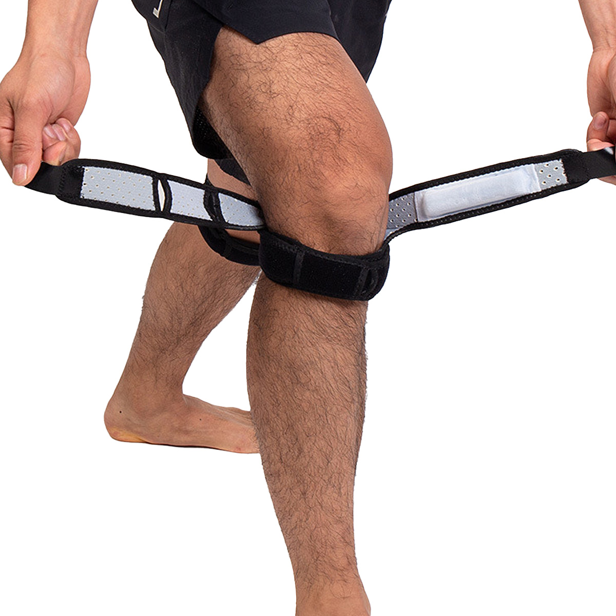 Anti-slip Adjustable Double Compression Knee Brace