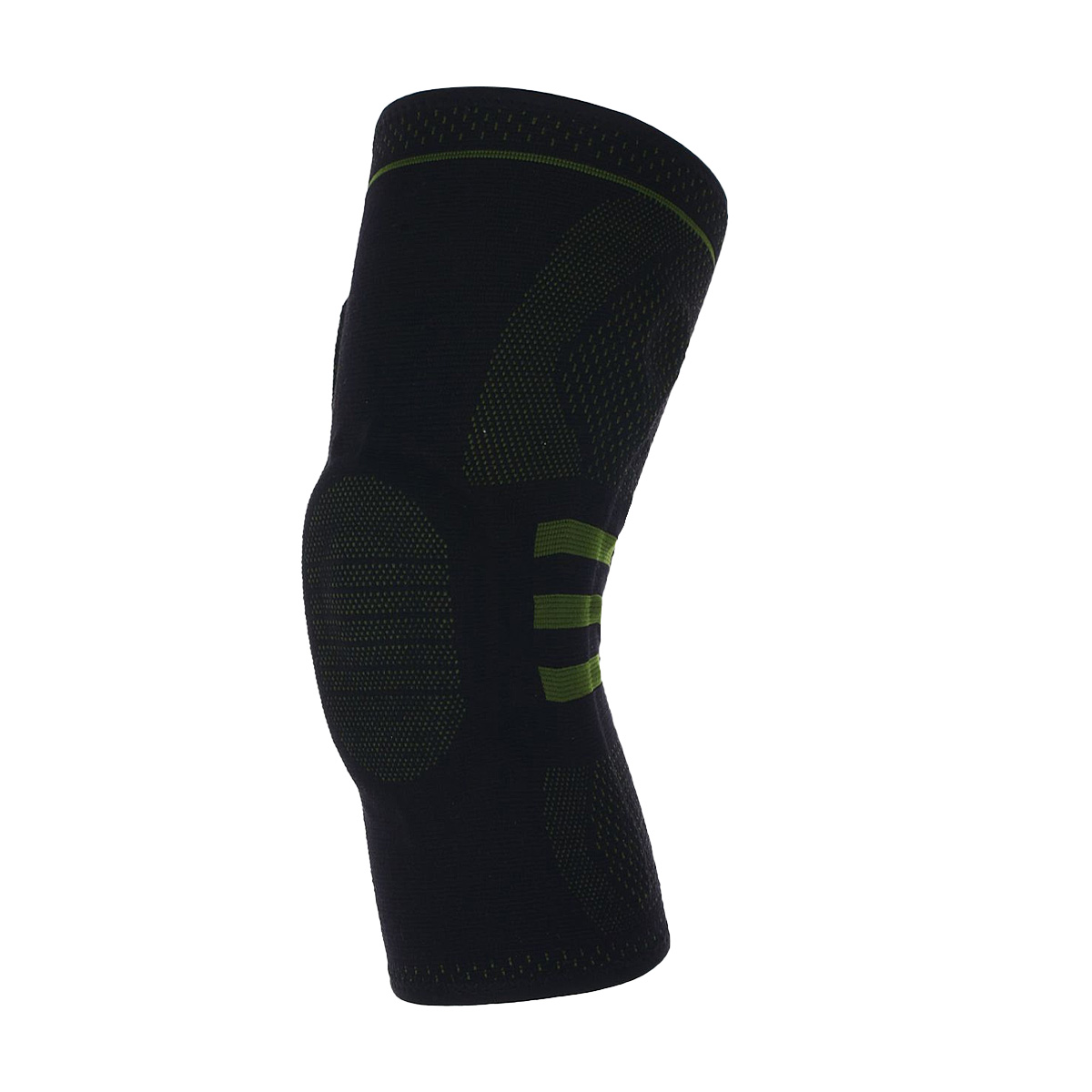 Knitted Nylon Knee Compression Sleeve With Silicone