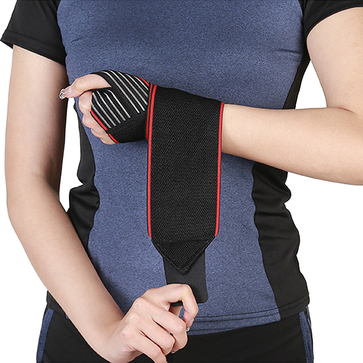 Adjustable Exercise Protection Wrist Support Strap