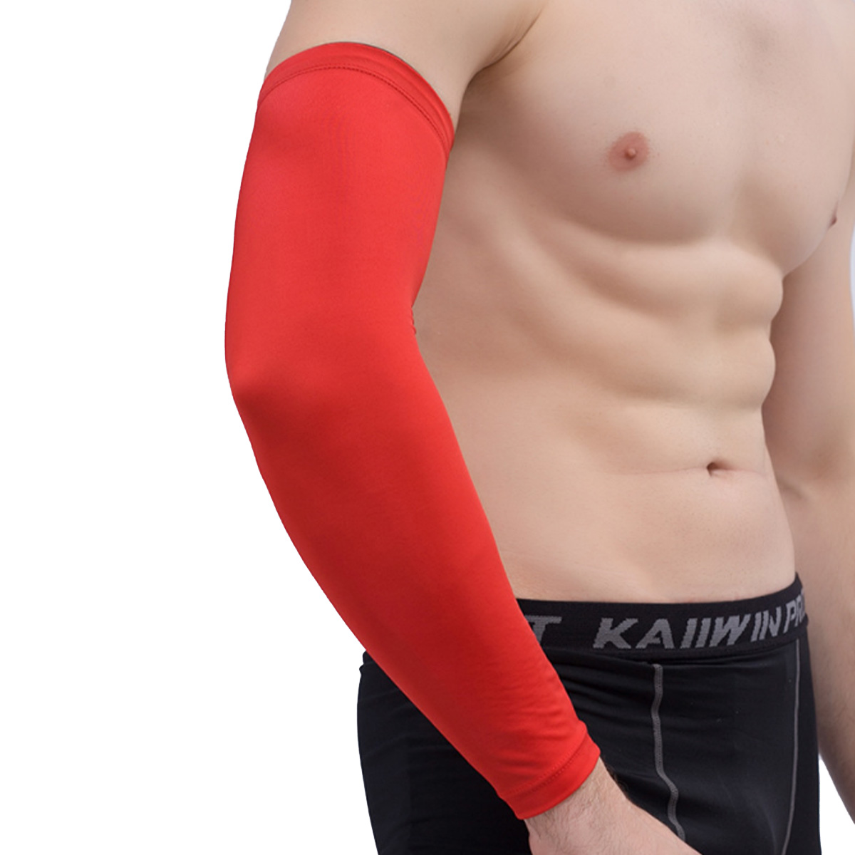 China Manufacturer for Best Brace For Golfers Elbow - Adjustable Polyester Arm Sleeves Elbow Support – Senyu detail pictures