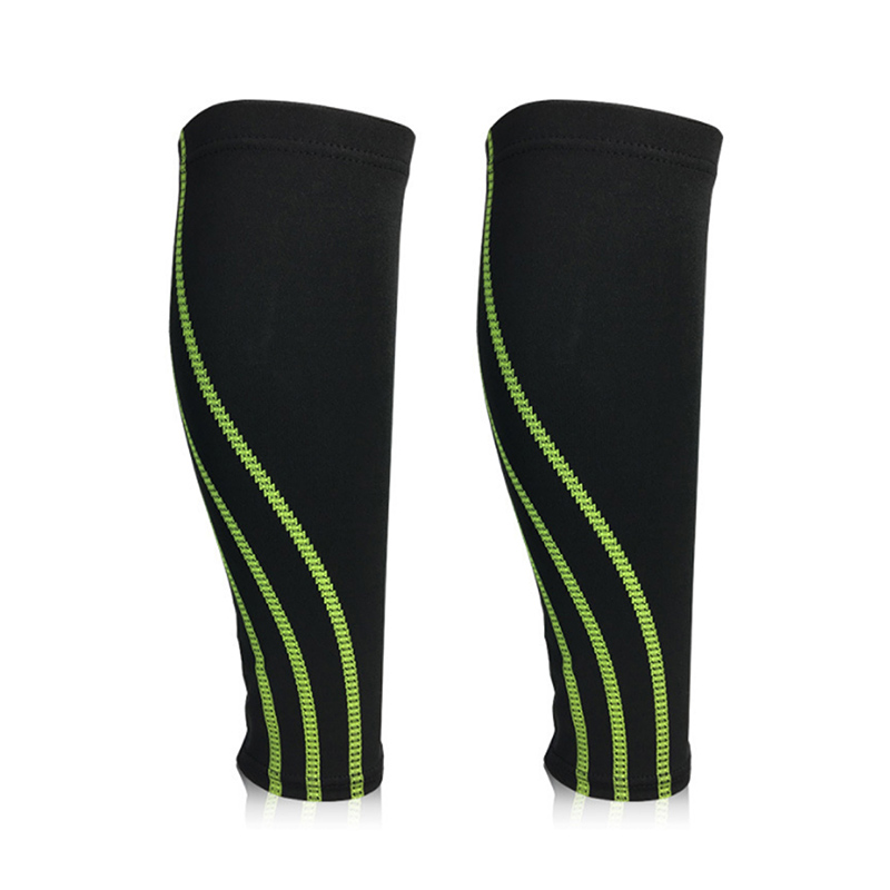 Polyester Compression Calf Support Sleeve For Sports