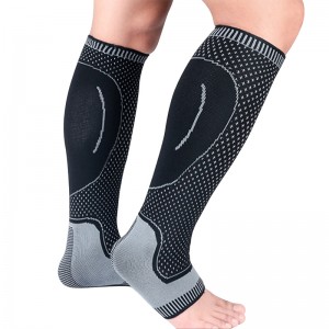 Wholesale Dealers of Best Running Calf Compression Sleeves - Long Nylon Football Running Calf Support For Injury Relief – Senyu