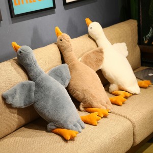 Tiktok Hot Sell Creative Giant Goose Plush Toy Para sa Baby Sleeping Gifts