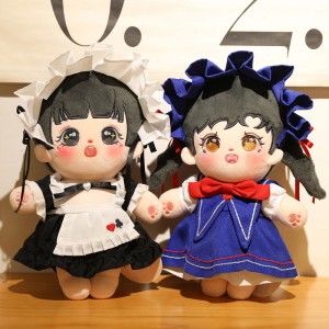 Moda Custom Made Cartoon Plush Dolls Kpop Coreano Plushies Idol Doll Gifts