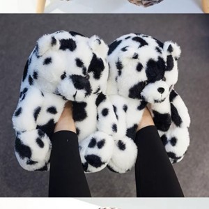 Super Purchasing for China Factory Direct Mauzo House Bedroom Shoe Teddy Bear Plush Slides Slippers Women Girls Wholesale