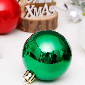 नवीन वर्ष 30pcs 6cm ख्रिसमस बॉल्स 7 डिझाइन वर्गीकरण शटरप्रूफ दागिने मोठ्या प्रमाणात वेडिंग पार्टी ख्रिसमस सजावट