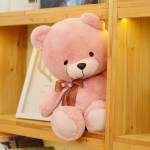 Produk Baru Hot Sale Kawaii Borong Borong Mainan Teddy Bear Plush Toy Peluche Untuk Hari Lahir Gadis