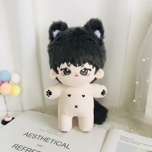 OEM ချစ်စရာ 20cm အရုပ်အ၀တ်အထည် Kpop Plush အရုပ်များအတွက် ချည်အရုပ်များအတွက် ရေပန်းစားသော Idols Fans