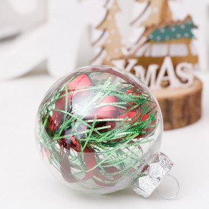 Uusivuosi 30 kpl 6 cm joulupallot 7 design-valikoima Särkymättömiä koristeita Bulk hääjuhliin Xmas Sisustus