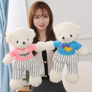 ASTM F963 Low MOQ Wholesale Cloth Teddy Bear Small Teddy Bears Nang Bultuhan Para sa Mga Regalo sa Kasal