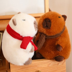 Nije Creative Plush Capybara Toys Kawaii Stuffed Capybara Foar Bern Gift