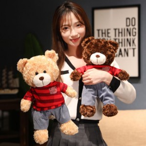 ຕົວຢ່າງຟຣີ ເສື້ອຜ້າຂອງຫຼິ້ນ Plush Teddy Bear ການອອກແບບເປັນເອກະລັກ Stuffed ຫມີຢູ່ໃນຈໍານວນຫລາຍສໍາລັບວັນແຫ່ງຄວາມຮັກ