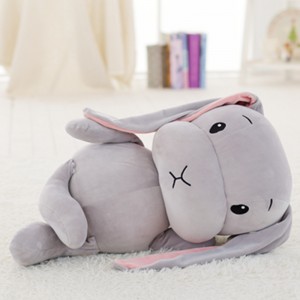 Amazon Hot Sell Söpö superpehmeä pehmolelu pupu täytetty kanin lelu nukkumaan vauvan kanssa