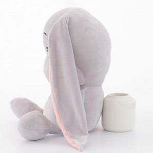 I-Amazon Hot Sell Cute Super Soft Plush Toy Bunny Stuffed Rabbit Toy Sleep Ihambisana Nengane