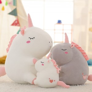 Cuddle Warm In Stock Soft Toy Of Squishy Unicorn Stuffed Doll Pillow For Baby Birthday Xmas Gift