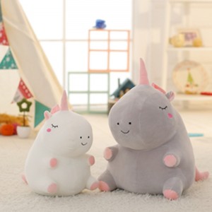 Cuddle Warm In Stock Toy Soft of Squishy Unicorn Stuffed Doll Pillow ສໍາລັບຂອງຂວັນວັນເດືອນປີເກີດຂອງເດັກນ້ອຍ Xmas