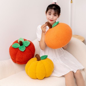 OEM Simulation Hot Sale Plush Fruit Vegetables Pillow Cushion For Home And Office