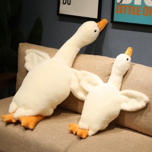 New Arrivals Plush Stretchable Pull Goose Stuffed Plush Pillow Birthday Xmas Gifts