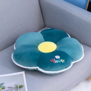 Custom Flower Plush Pillow Cushion Plush Toy Stuffed Animal For Sleeping And Sitting