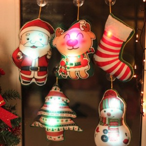 Lighting Up Glowing And Singing Plush Santa Snowman Christmas Tree Reindeer Pillow Pendant Decoration