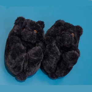 Fashion Teddy Bear Slipper For Kids Size Unisex Bear Slipper Warm Indoor Slipper At Home