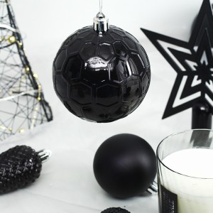 Most Popular Personalized Decorative Different Colors Plastic Christmas Balls Ornaments Xmas Tree pendant New Year Gifts